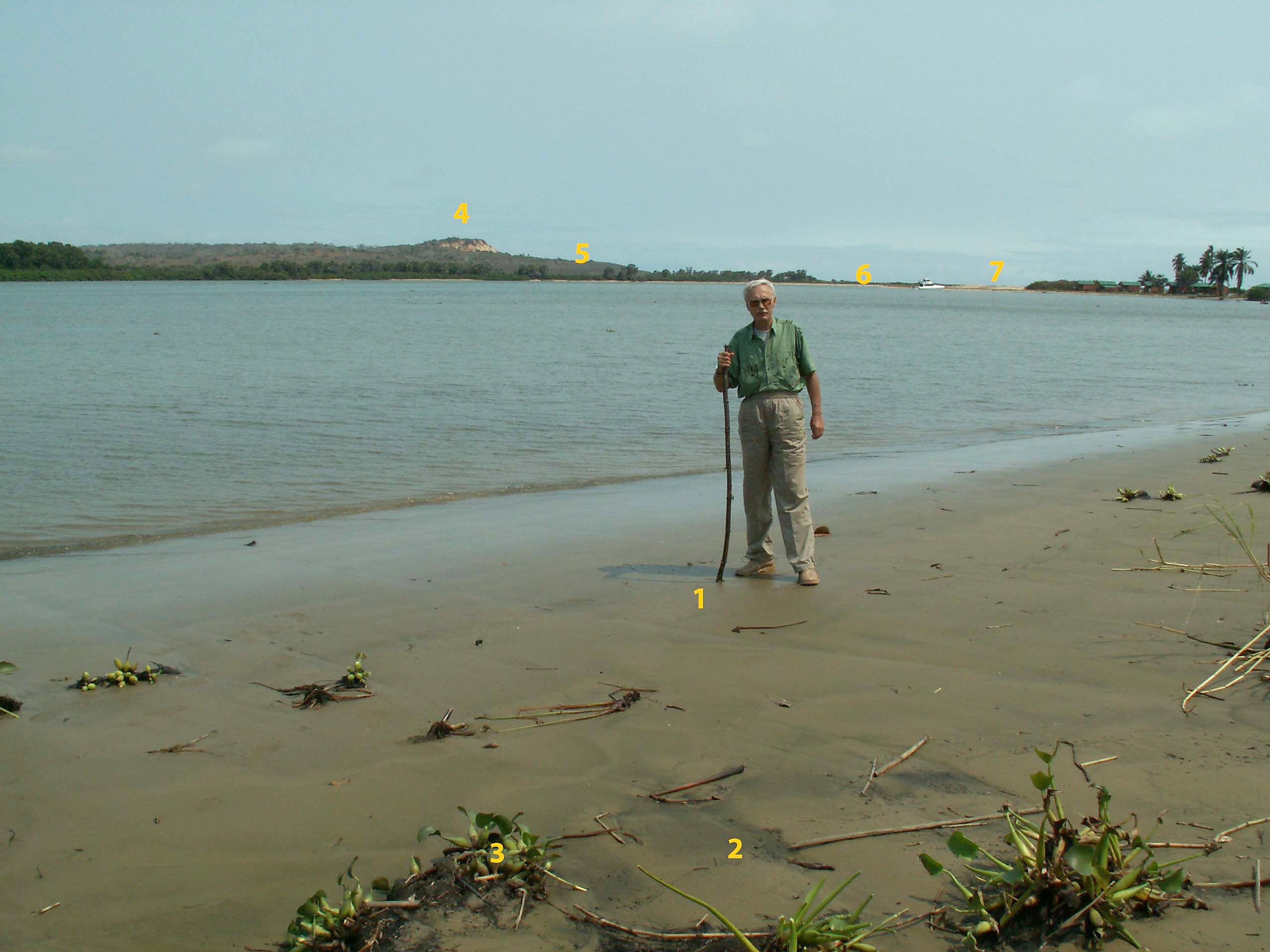 Estuary of the Kwanza River, Angola